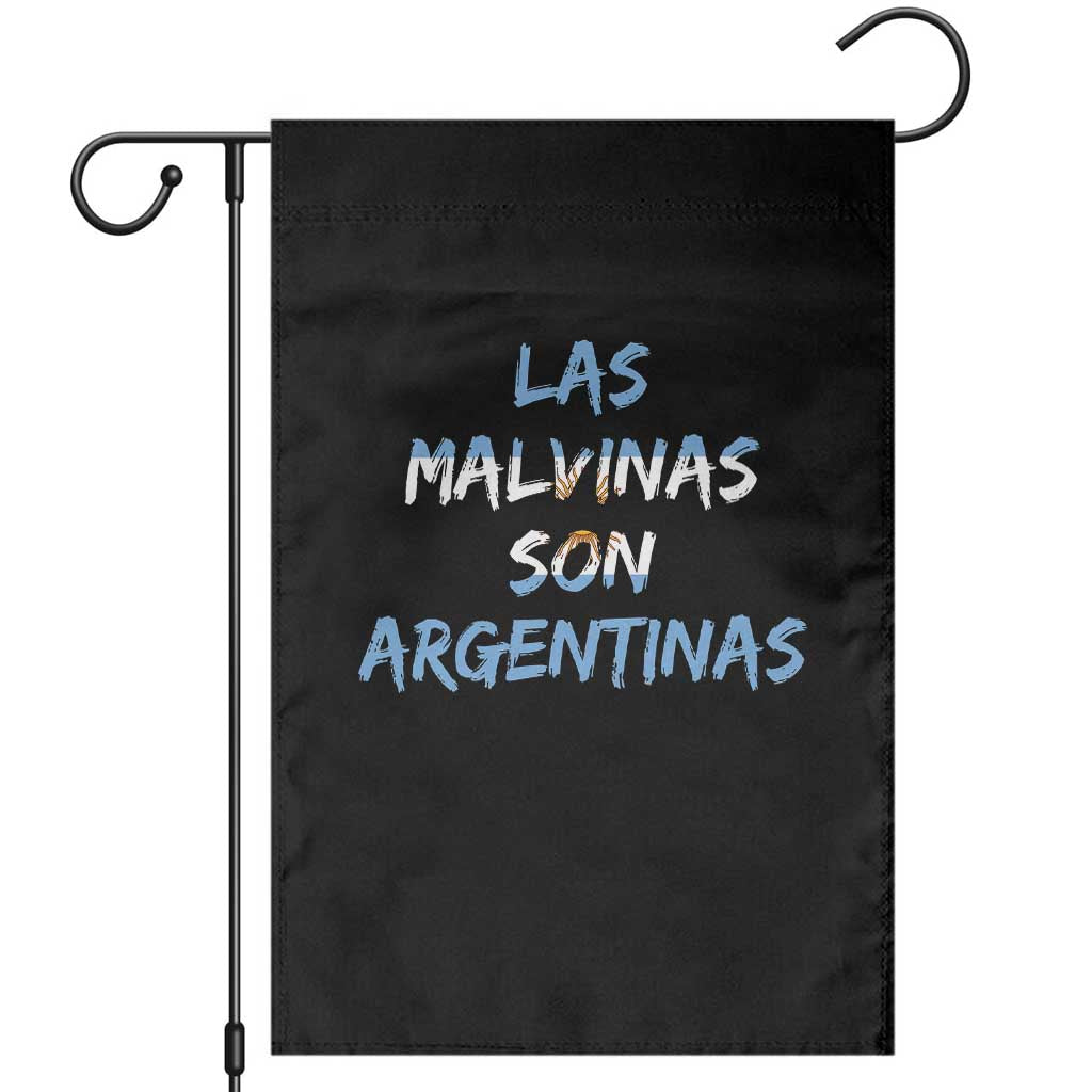 Patriotic Las Malvinas Son Argentinas Flag Garden Flag Argentine Heritage Sun of May Argentina Sovereignty TS02 Black Print Your Wear