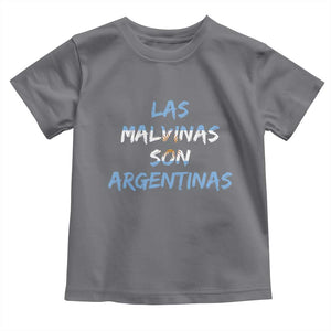 Patriotic Las Malvinas Son Argentinas Flag Toddler T Shirt Argentine Heritage Sun of May Argentina Sovereignty