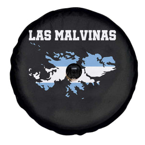 Las Malvinas Island Map Flag Graphic Spare Tire Cover Patriotic Sovereignty Argentine Heritage Sun of May Pride