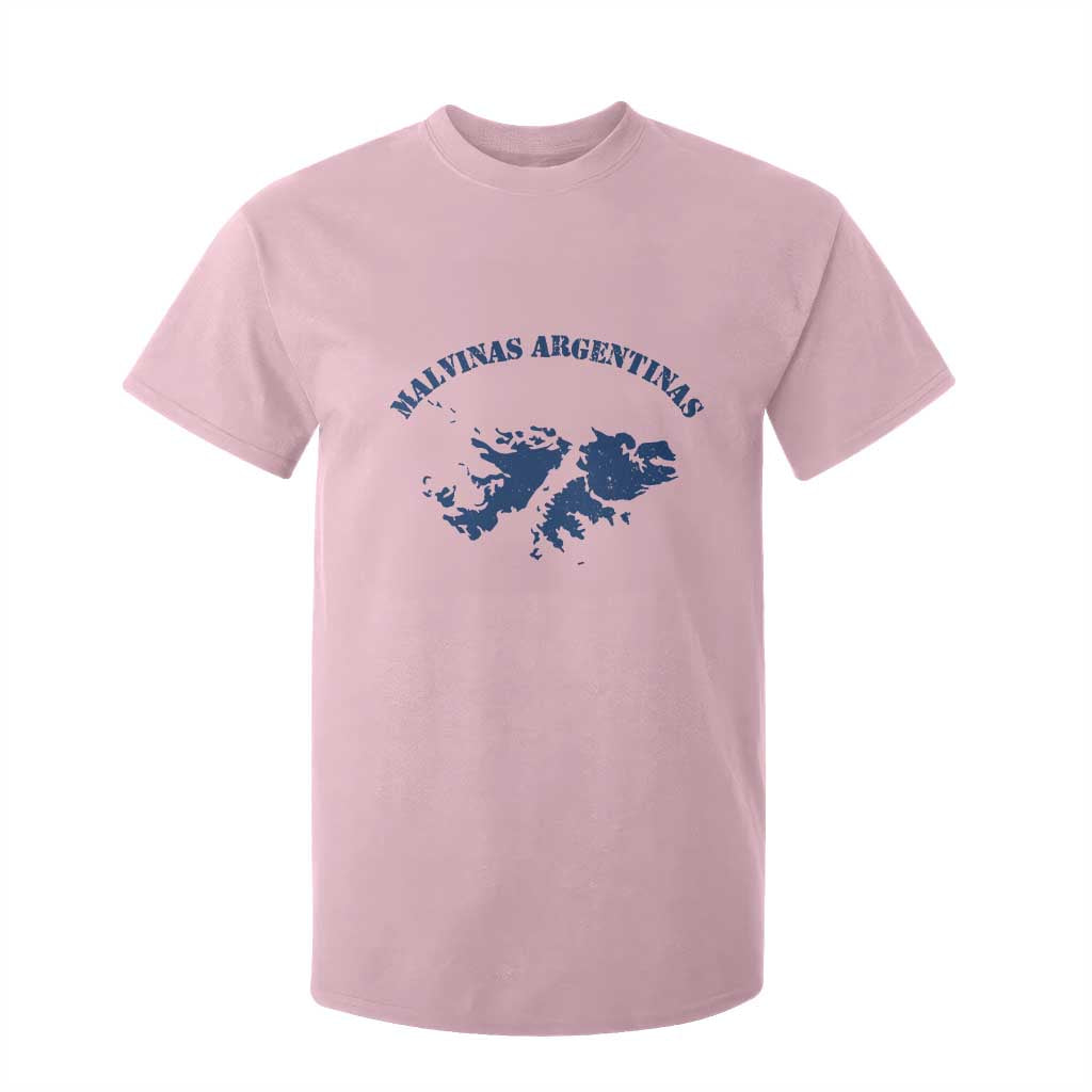 Retro Malvinas Argentinas Distressed Map Graphic T Shirt For Kid Argentine Island Sovereignty Heritage Pride
