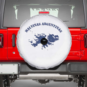 Retro Malvinas Argentinas Distressed Map Graphic Spare Tire Cover Argentine Island Sovereignty Heritage Pride