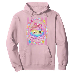 Kawaii Third Grade Glitter Dumpling Printed Graphic Hoodie Cute First Day Back To School for Students Teachers
