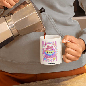 Kawaii Third Grade Glitter Dumpling Printed Graphic Coffee Mug Cute First Day Back To School for Students Teachers