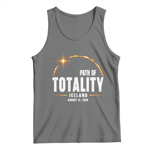 Path of Totality Iceland August 12 2026 Tank Top Total Solar Eclipse Astronomy Travel Gift