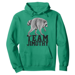 Team Jimothy Viral Seattle Raccoon Hoodie Vintage Trash Panda Meme Graphic TS02 Irish Green Print Your Wear