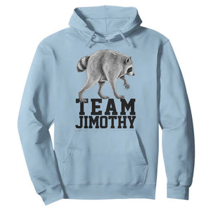 Team Jimothy Viral Seattle Raccoon Hoodie Vintage Trash Panda Meme Graphic TS02 Light Blue Print Your Wear