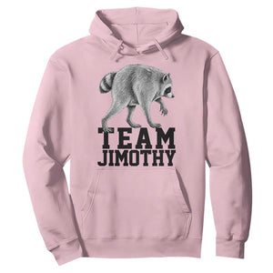 Team Jimothy Viral Seattle Raccoon Hoodie Vintage Trash Panda Meme Graphic TS02 Light Pink Print Your Wear