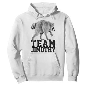 Team Jimothy Viral Seattle Raccoon Hoodie Vintage Trash Panda Meme Graphic TS02 White Print Your Wear