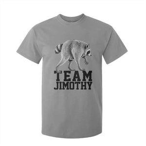 Team Jimothy Viral Seattle Raccoon T Shirt For Kid Vintage Trash Panda Meme Graphic TS02 Sport Gray Print Your Wear