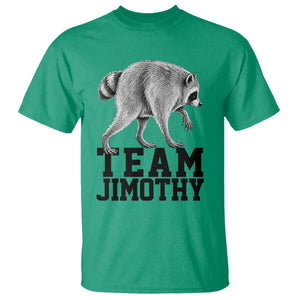 Team Jimothy Viral Seattle Raccoon T Shirt Vintage Trash Panda Meme Graphic TS02 Irish Green Print Your Wear