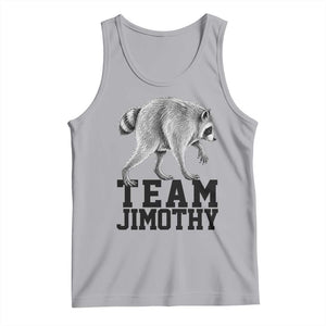 Team Jimothy Viral Seattle Raccoon Tank Top Vintage Trash Panda Meme Graphic