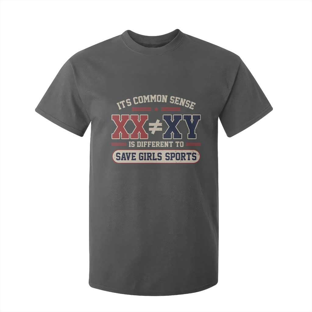 Save Girls Sports XX Does Not Equal XY T Shirt For Kid Biological Science Vintage Varsity Athletic Graphic