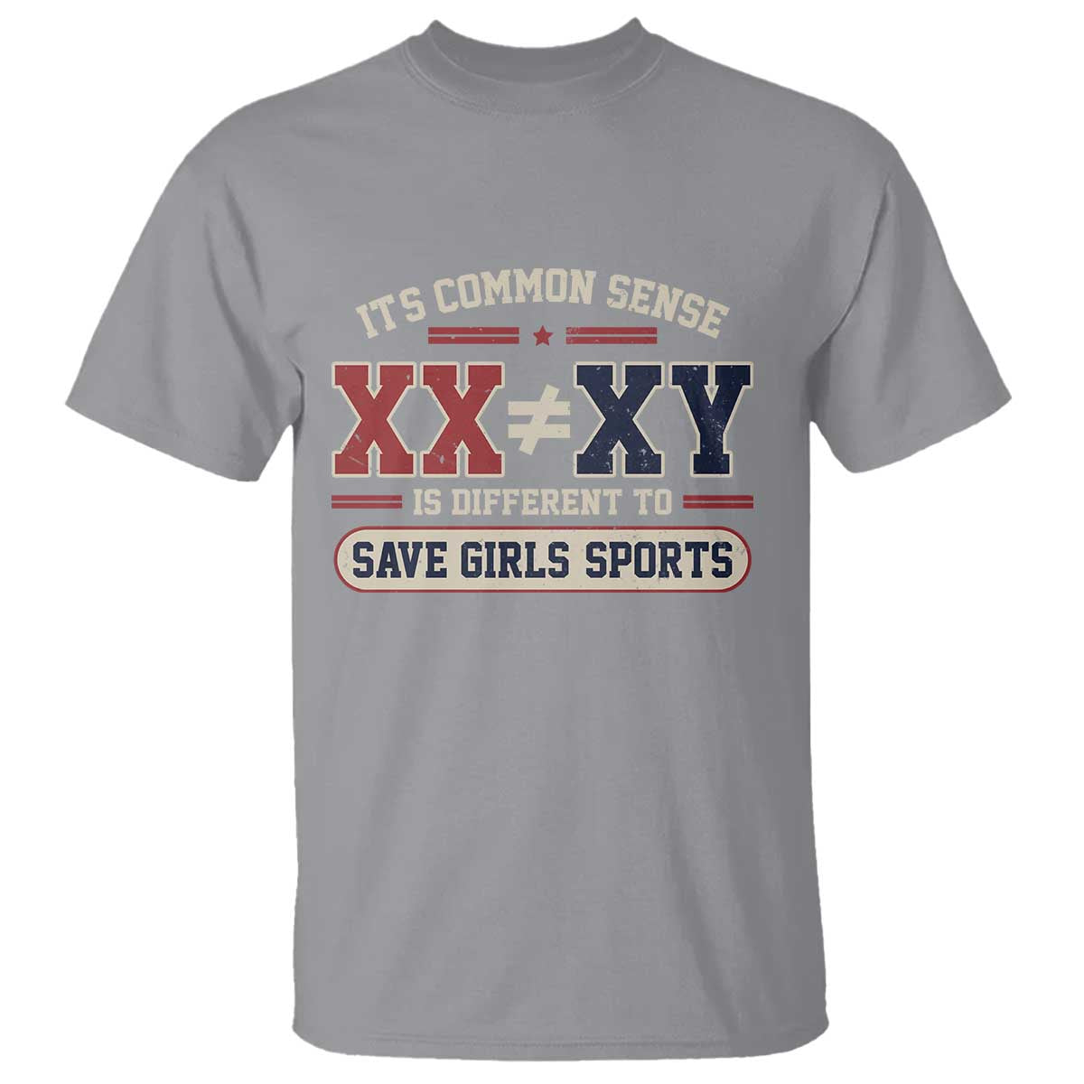 Save Girls Sports XX Does Not Equal XY T Shirt Biological Science Vintage Varsity Athletic Graphic