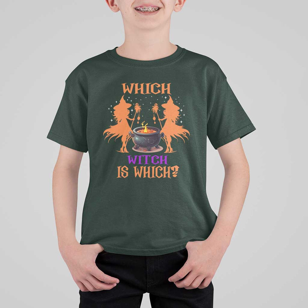 Halloween Witch T Shirt For Kid One More Chapter Book Of Spells Witchcraft TS02 Dark Forest Green Print Your Wear