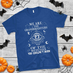 We Are The Granddaughters Of The Witches You Couldn't Burn T Shirt TS02 Royal Blue Print Your Wear