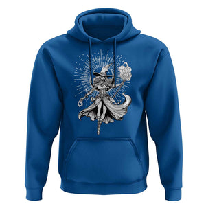 Witch Hoodie Black Gothic TS02 Royal Blue Print Your Wear