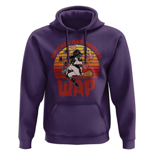 WAP Witches And Potions Retro Hoodie TS02 Purple Print Your Wear