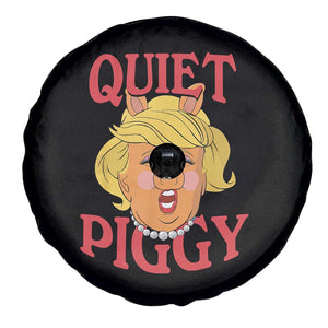 Quiet Piggy Drag Parody Spare Tire Cover Funny Miss Piggy Trump TS02 Print Your Wear