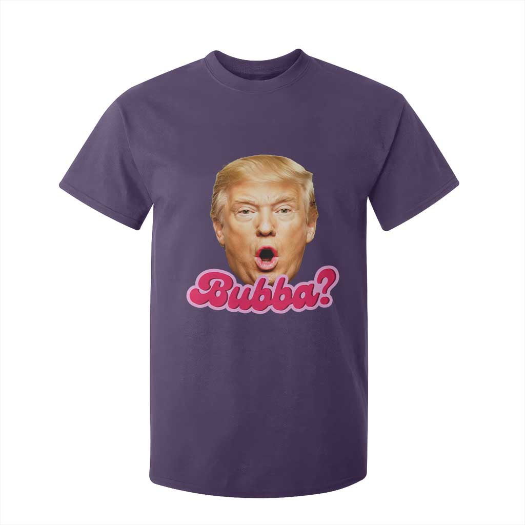 Funny Trump Bubba Viral Meme T Shirt For Kid Sarcastic Blowing Bubble Hilarious TS02 Purple Print Your Wear