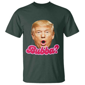 Funny Trump Bubba Viral Meme T Shirt Sarcastic Blowing Bubble Hilarious TS02 Dark Forest Green Print Your Wear