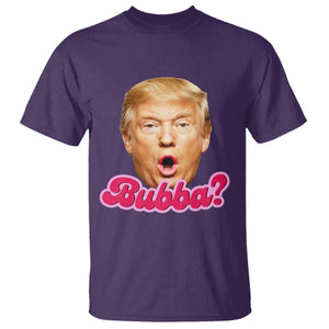 Funny Trump Bubba Viral Meme T Shirt Sarcastic Blowing Bubble Hilarious TS02 Purple Print Your Wear