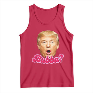 Funny Trump Bubba Viral Meme Tank Top Sarcastic Blowing Bubble Hilarious TS02 Red Print Your Wear