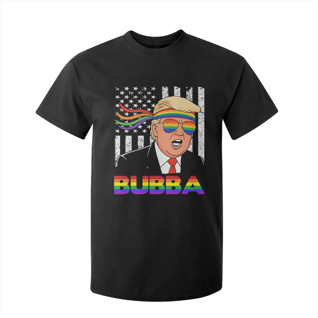 Rainbow Bubba Trump Viral Meme T Shirt For Kid Funny Pride Parody American LGBTQ Flag TS02 Black Print Your Wear