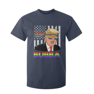 Rainbow Bubba Trump Viral Meme T Shirt For Kid Funny Pride Parody American LGBTQ Flag TS02 Navy Print Your Wear