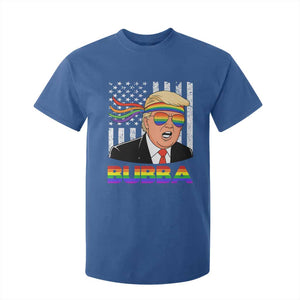 Rainbow Bubba Trump Viral Meme T Shirt For Kid Funny Pride Parody American LGBTQ Flag TS02 Royal Blue Print Your Wear