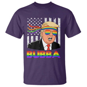 Rainbow Bubba Trump Viral Meme T Shirt Funny Pride Parody American LGBTQ Flag TS02 Purple Print Your Wear