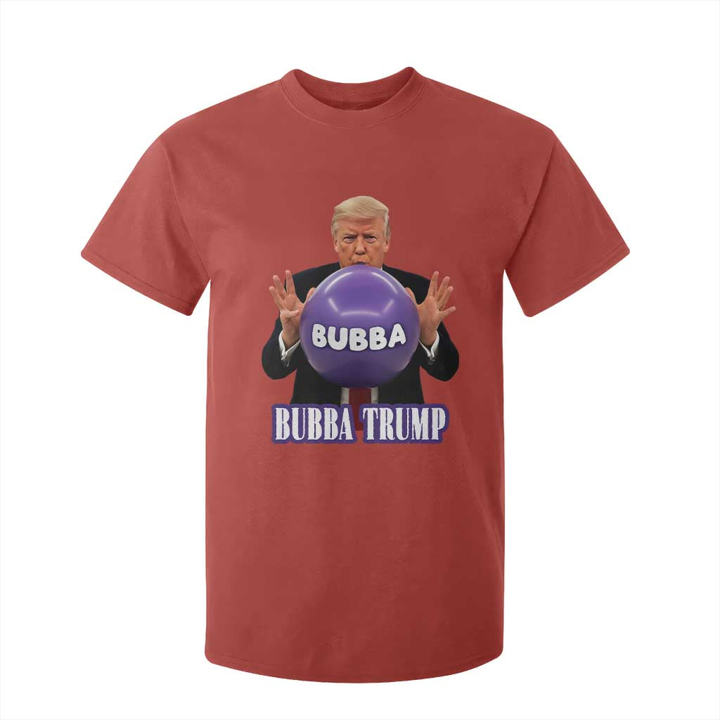 Bubba Trump Blowing Balloon Meme T Shirt For Kid Funny Political Scandal Parody for Viral Humor Fans TS02 Red Print Your Wear