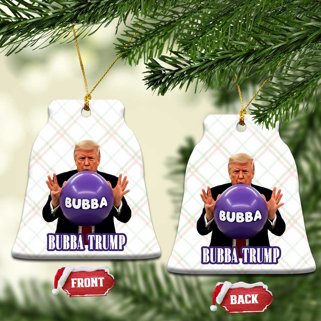 Bubba Trump Blowing Balloon Meme Ceramic Ornament Funny Political Scandal Parody for Viral Humor Fans TS02 Print Your Wear