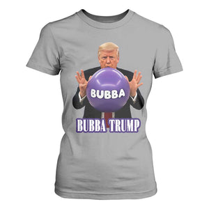 Bubba Trump Blowing Balloon Meme T Shirt For Women Funny Political Scandal Parody for Viral Humor Fans TS02 Sport Gray Print Your Wear
