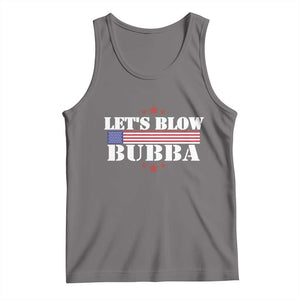 Lets Blow Bubba Tank Top Satirical Patriot Meme TS02 Deep Heather Print Your Wear