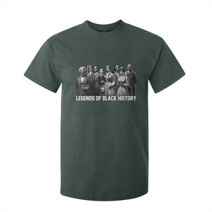 Legends of Black History T Shirt For Kid Civil Rights Leaders TS02 Dark Forest Green Print Your Wear