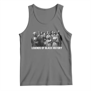 Legends of Black History Tank Top Civil Rights Leaders TS02 Black Heather Print Your Wear