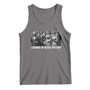 Legends of Black History Tank Top Civil Rights Leaders TS02 Deep Heather Print Your Wear
