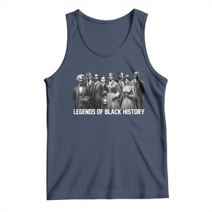Legends of Black History Tank Top Civil Rights Leaders TS02 Navy Print Your Wear