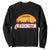 Washington Sweatshirt Football Native American Feather TS02 Black Print Your Wear