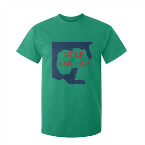 Trump America's Gulf T Shirt For Kid North America Map TS02 Irish Green Print Your Wear