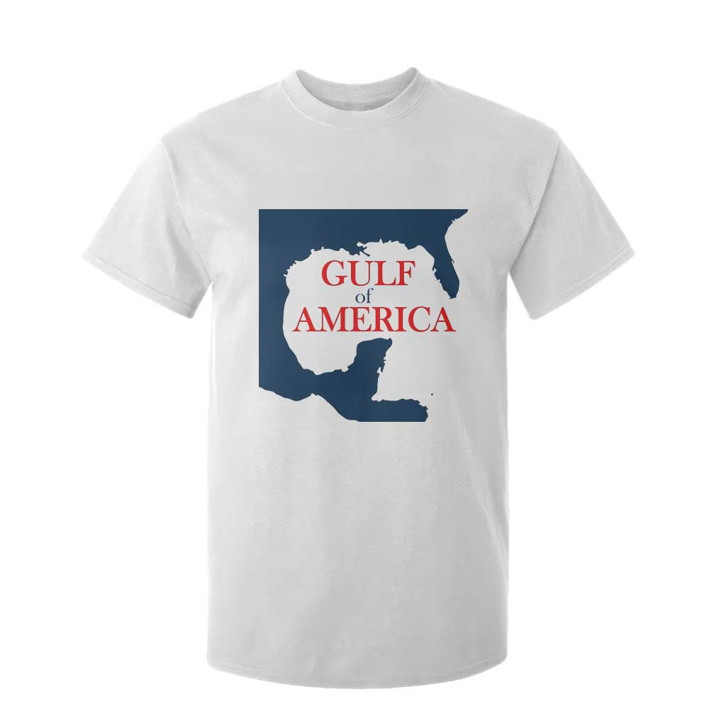 Trump America's Gulf T Shirt For Kid North America Map TS02 White Print Your Wear