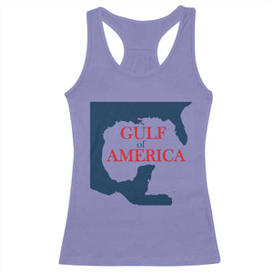 Trump America's Gulf Racerback Tank Top North America Map TS02 Violet Print Your Wear