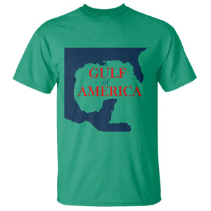 Trump America's Gulf T Shirt North America Map TS02 Irish Green Print Your Wear