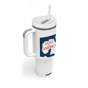 Trump America's Gulf Tumbler With Handle North America Map TS02 Print Your Wear