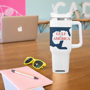 Trump America's Gulf Tumbler With Handle North America Map TS02 Print Your Wear