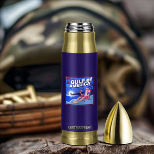 Trump America's Gulf Bullet Tumbler Greeting from the Patriot Uncle Sam TS02 Print Your Wear