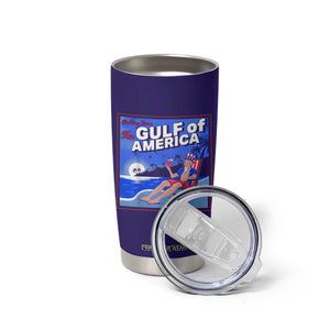 Trump America's Gulf Tumbler Cup Greeting from the Patriot Uncle Sam TS02 Print Your Wear