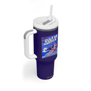 Trump America's Gulf Tumbler With Handle Greeting from the Patriot Uncle Sam TS02 Print Your Wear