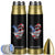 Trump America's Gulf Bullet Tumbler Northen America Map American Flag TS02 Black Print Your Wear