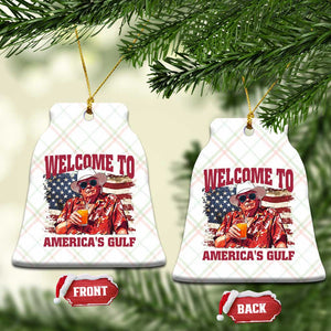 Trump Welcome To America's Gulf Ceramic Ornament US Flag TS02 Print Your Wear